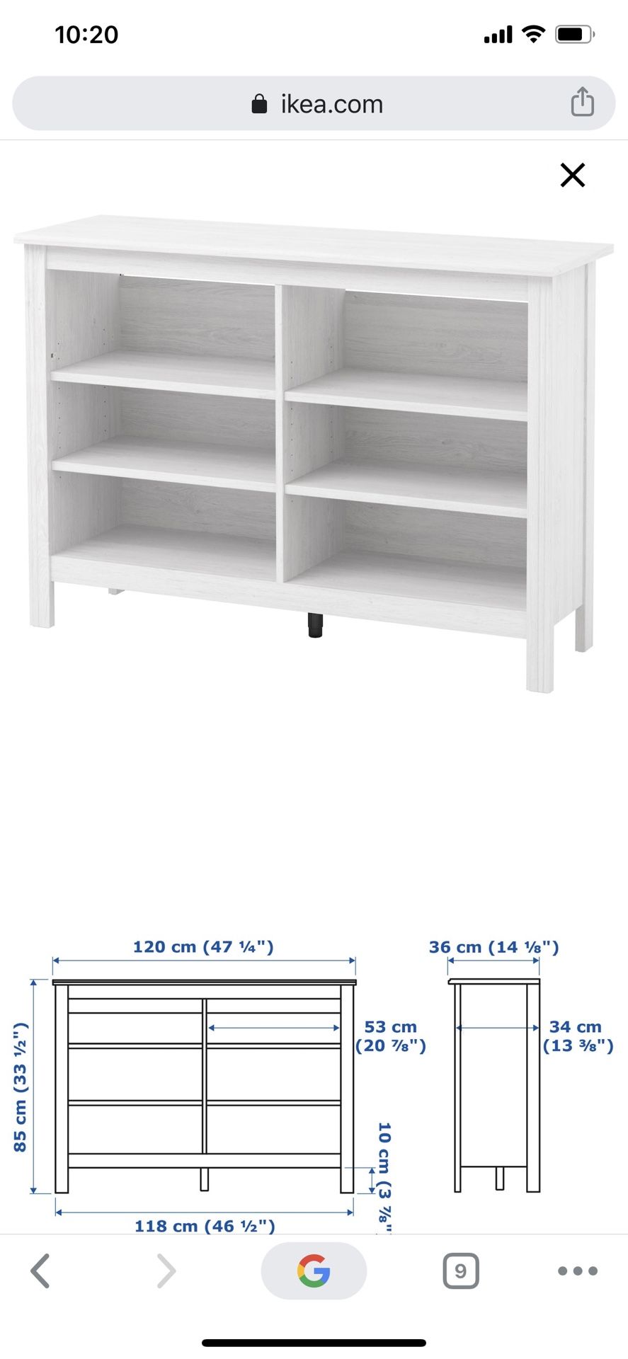 IKEA Brusali TV Stand or Shelf