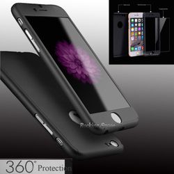 Hard Case+Tempered Glass Cover For iPhone 6S & 6 Plus