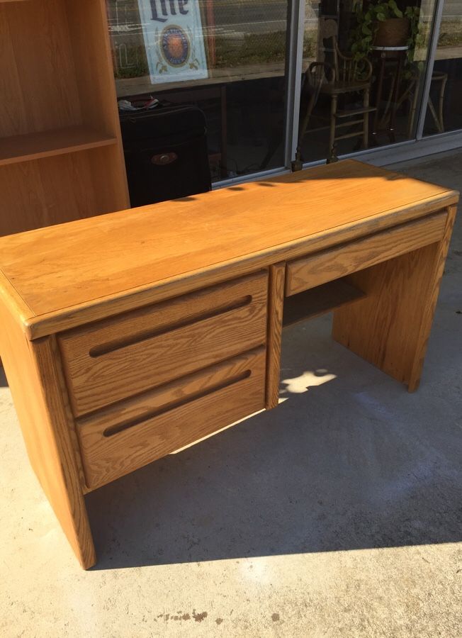 Oak desk