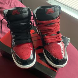 Jordan 1 Patent leather bred. 