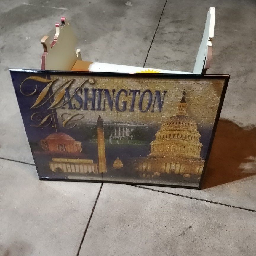 Washington Da Framed Puzzle