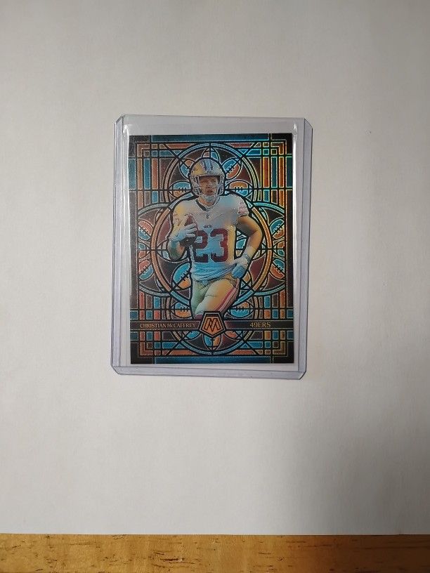 Stained Glass Christian McCaffrey Mosaic 2025