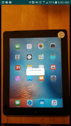Apple iPad 2 32gb WiFi plus cellular Works Great!