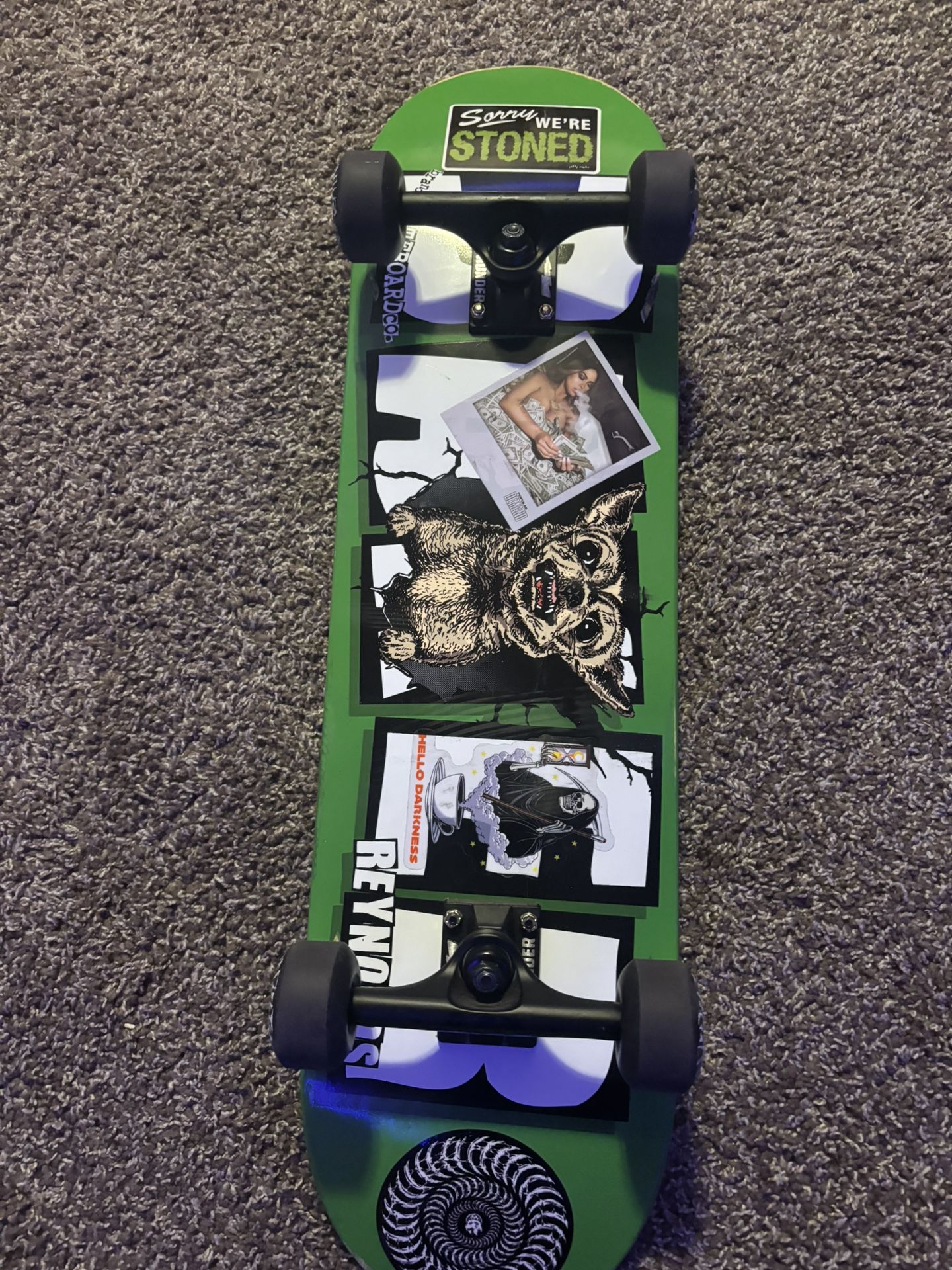 Complete Board Custom Build Baker Board W/ Spitfire Wheels And Thunder Trucks