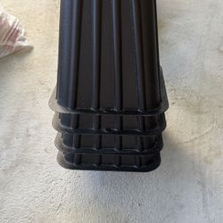 Set Of 4 Heavy Duty Furniture 8inch Risers