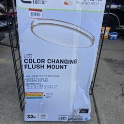 Led Color Changing Flush Mount