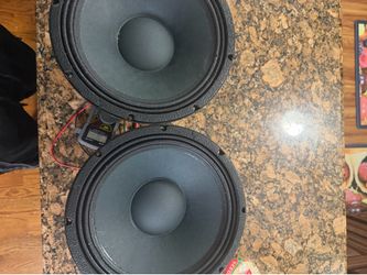 12 inch and 10inch speaker they  burned  out  need to be fixed give me a price  and take them all