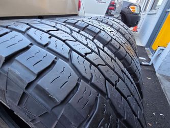 4 used tires Lt275 70r18 Cooper Discoverer AT3
 LR E, 10 PLY , DOT (2022)
$299.00