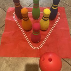 Foam Bowling Set for Kids 