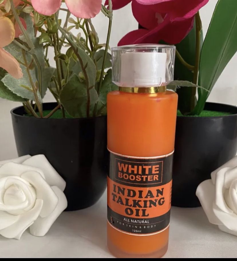 White Booster Indian super whitening Talking Oil