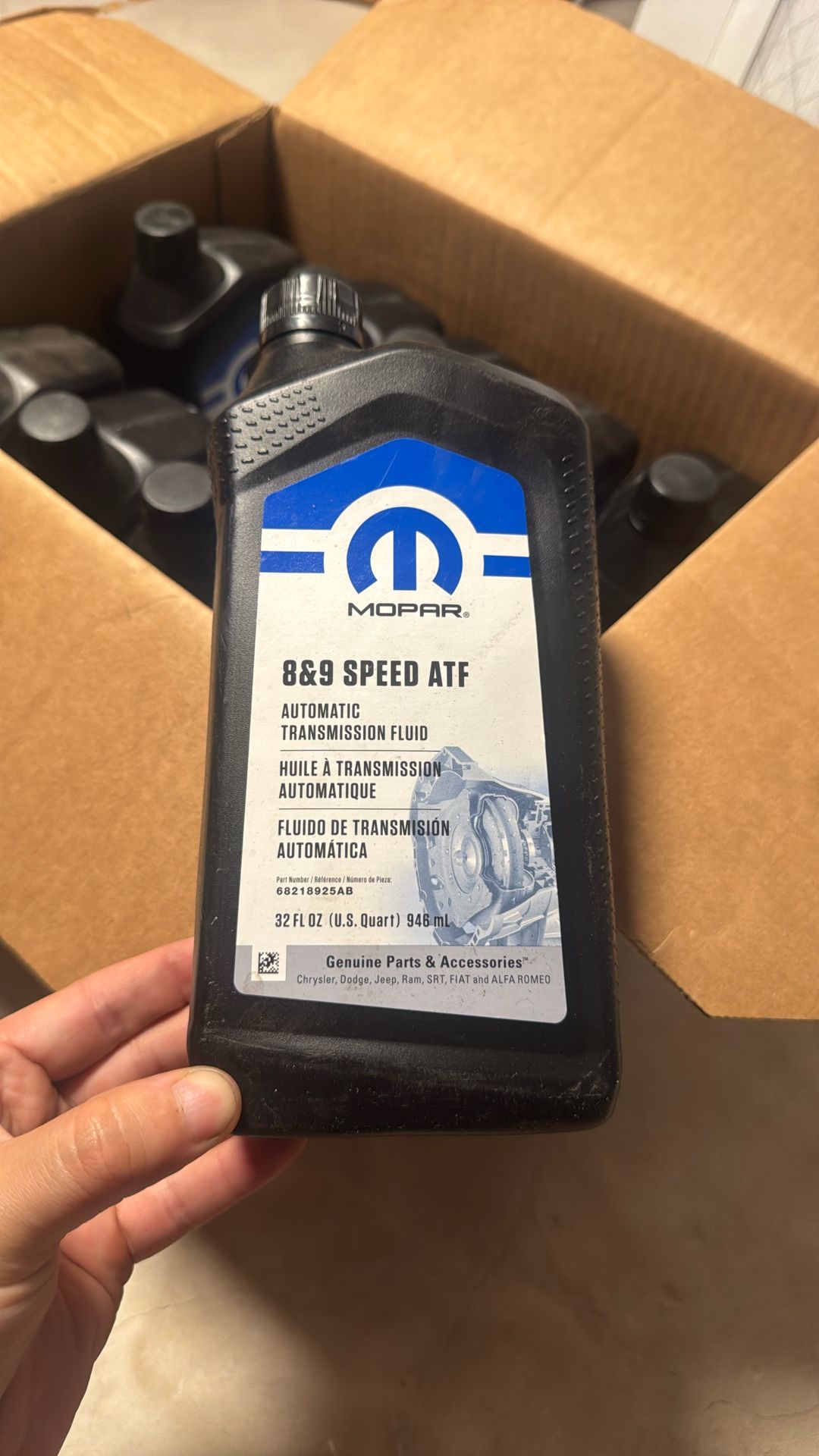 Mopar 8&9 Speed ATF OEM NEW