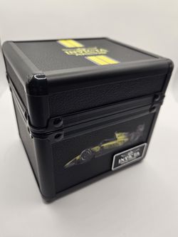 Share Invicta Racing 1-slot Aluminum Watch Box (IPM645) with Keychain and Lanyard.