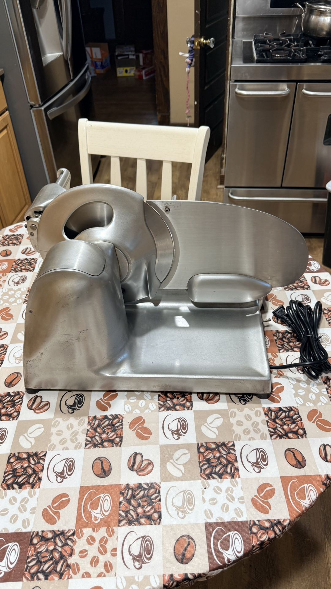 Vintage Hobart Commercial Meat/Cheese Slicer - Model 410 Streamliner - Excellant Condition