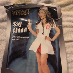 Say Ahh Nurses Halloween Costume 