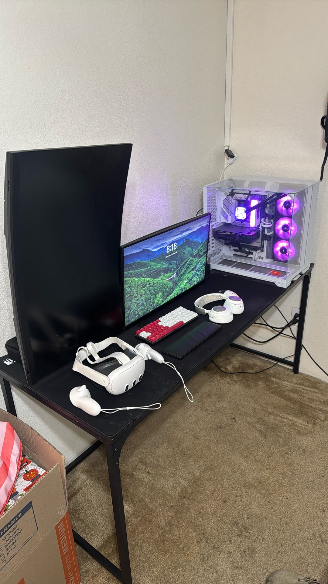 Gaming pc setup