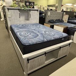 Queen Size Floor Model Frame SALE!!- Eugene Mattress Company 