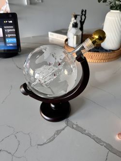 Globe Whiskey Decanter