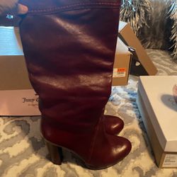 Jessica Simpson Red Boots 