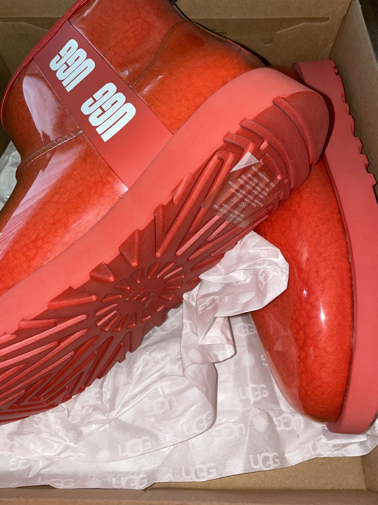 Classic Mini Waterproof Clear Boot UGG