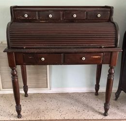 Vintage Roll Top Desk