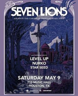 2x seven lions @ $53 each Houston music hall