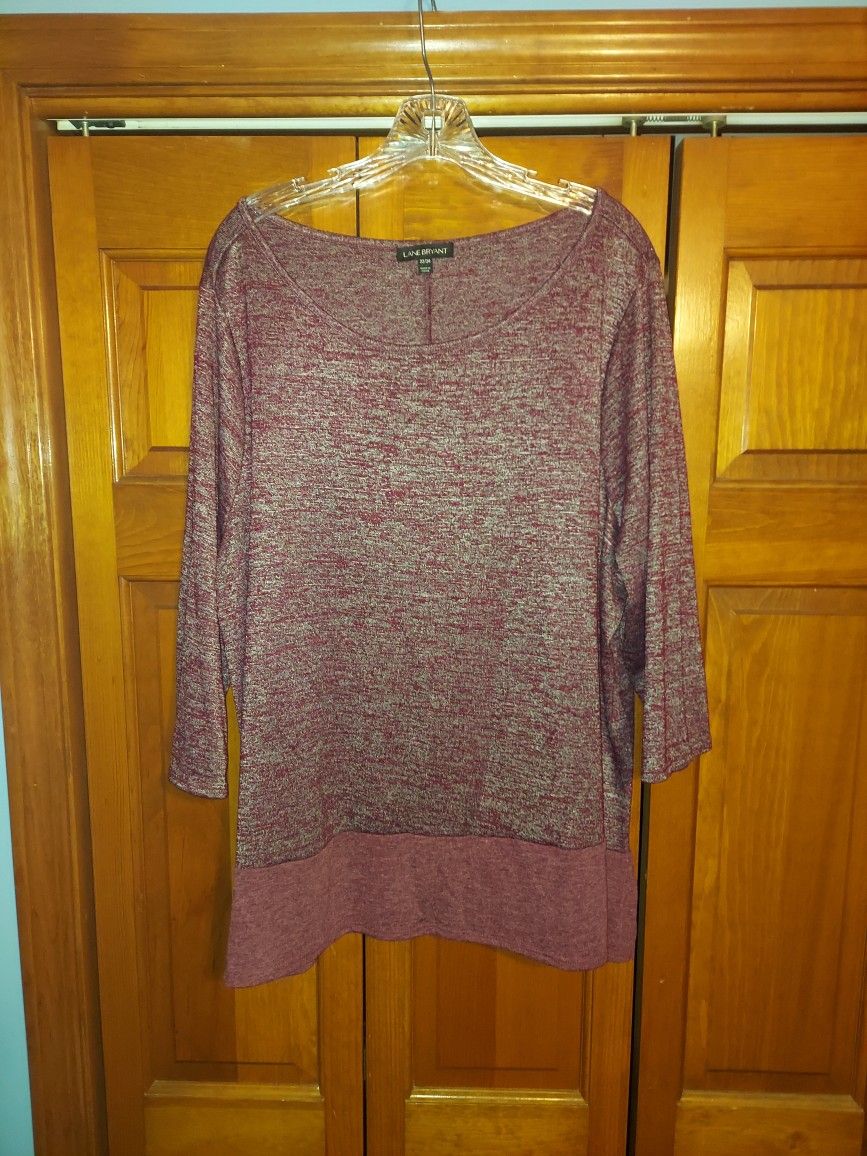 WOMENS SIZE 22/24 BLOUSE FROM LANE BRYANT