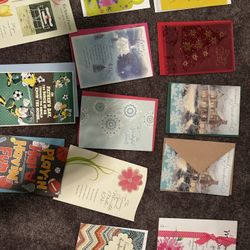 15 Hallmark cards for 7.00