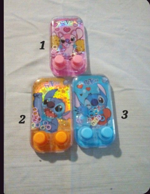 3 Stitch Hand Held Games 