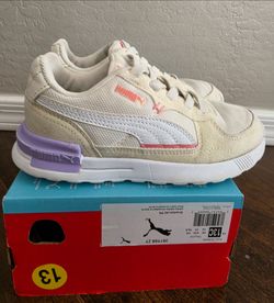 Girl puma shoes size 13 c