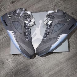 Jordan 5 "Wolf Grey" 2026 Size 10.5 (Brand New)