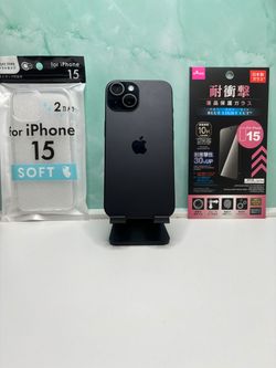 iPhone 15 128GB Black T-Mobile / Metro Like New Condition (Free Accessories)