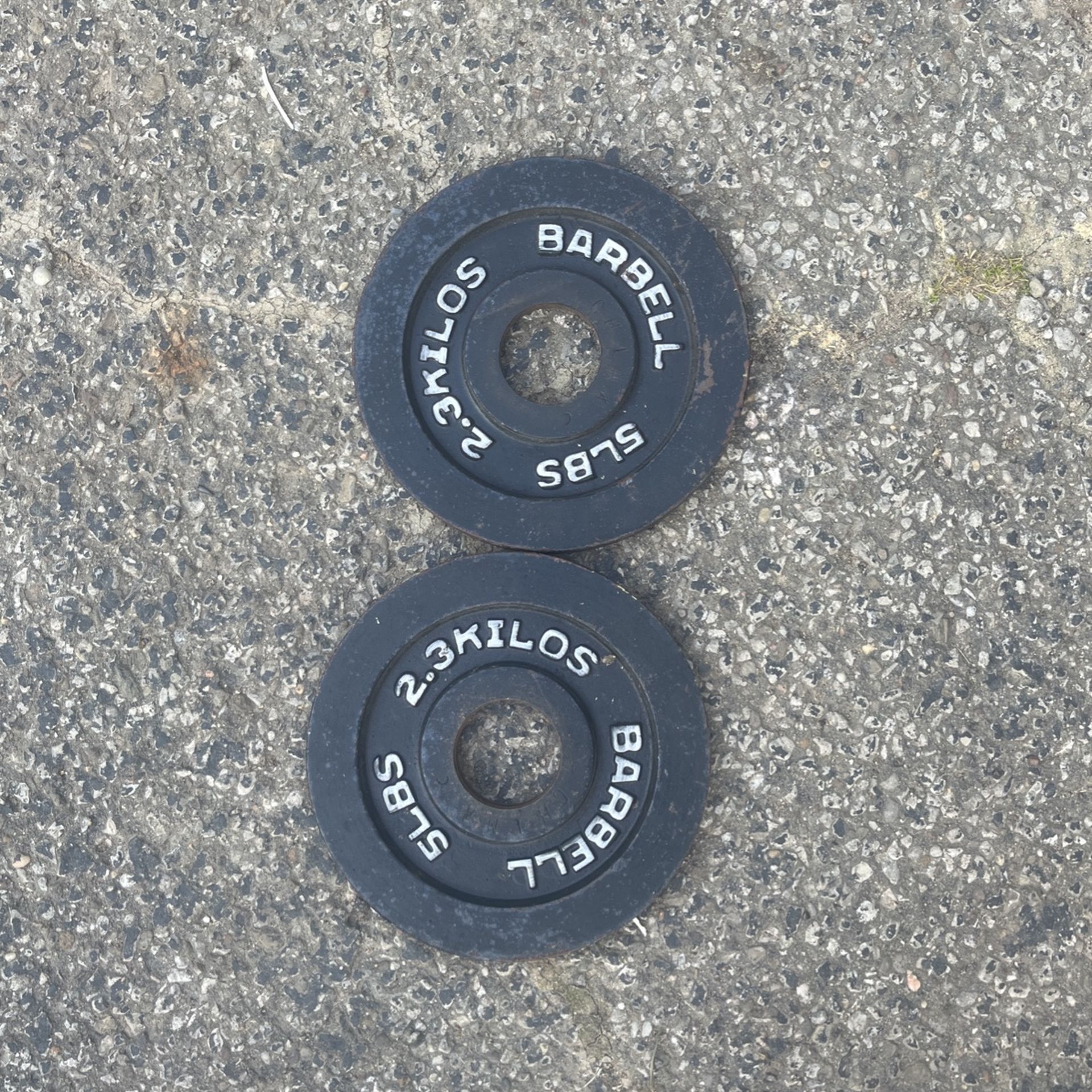 5 Lbs Olympic Plates