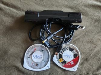 PSP Games And Charging Dock