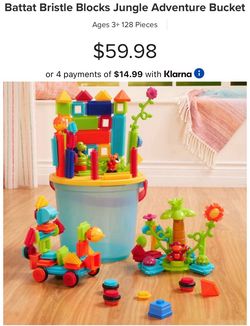 Set of 120+ Bristle Toys