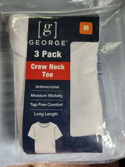 Crew Neck Tees Pack Of 3