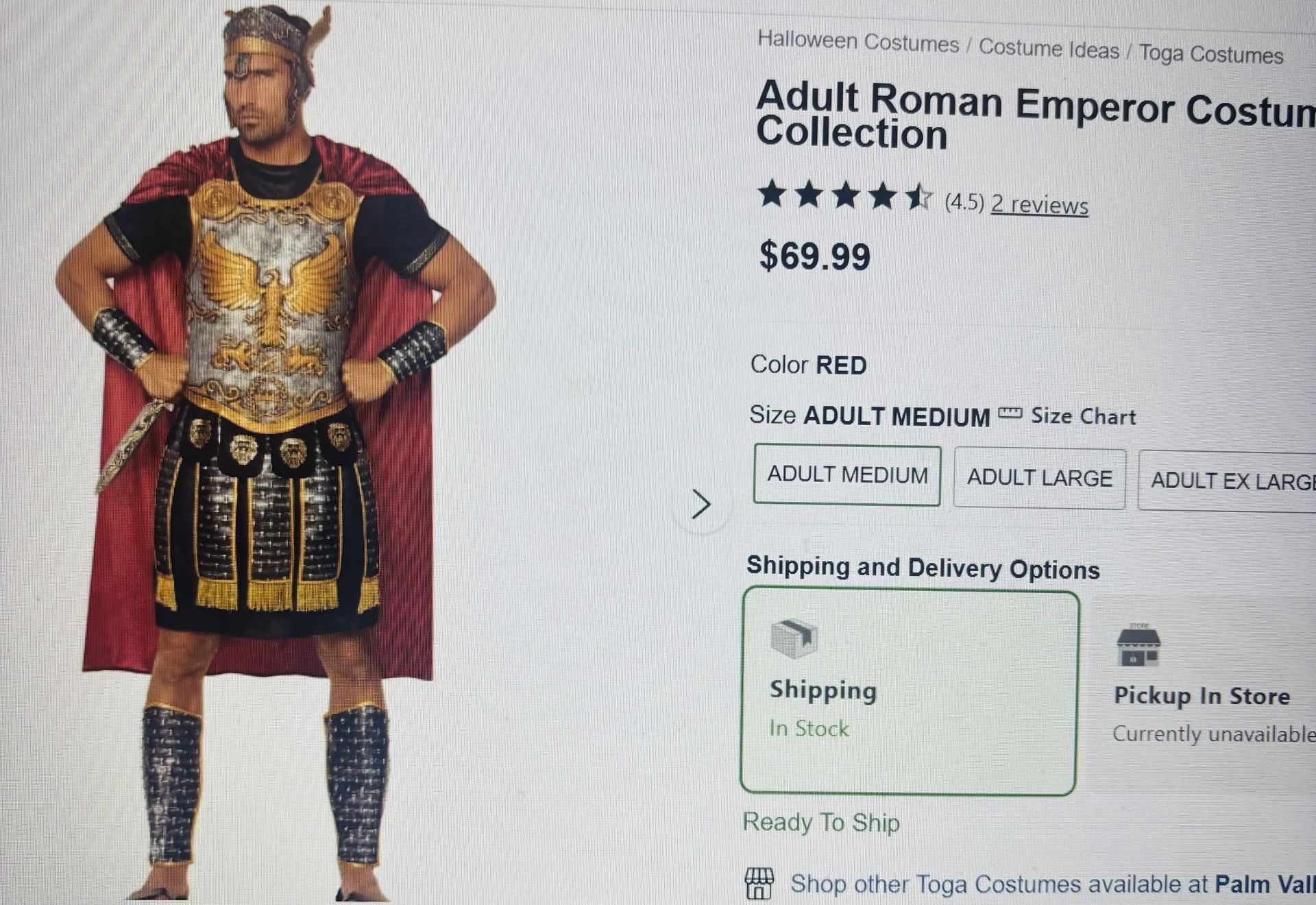 couple costume (or separately) women size M, Men L/XL