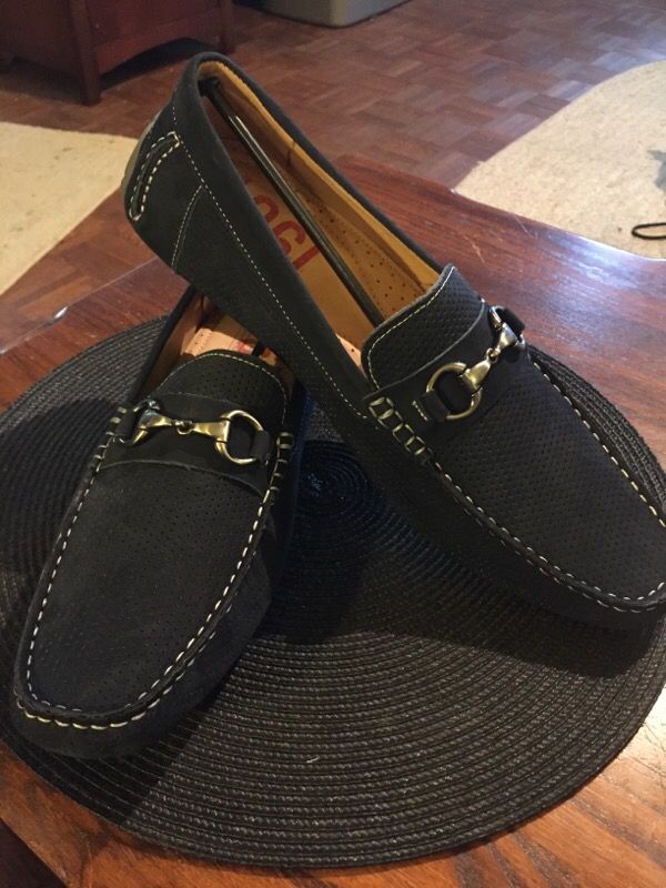 1901 ‘Naples’ RN#58665 Driving Loafers Men’ Shoes Black 13M MSRP $89.95
