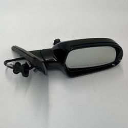 OEM Audi RH Passenger Side Power Door Mirror Black Heated 8 Pin Assembly
