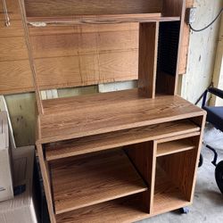 FREE Desk With Shelves  