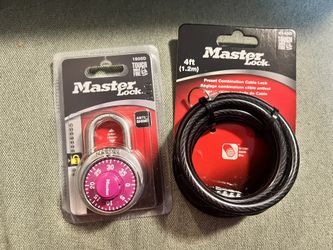 Unopened Master locks