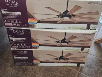 Makenna 60 in. Indoor/ Outdoor Matte Black Ceiling Fan with Integrated LED with Light Kit, DC Motor and Remote