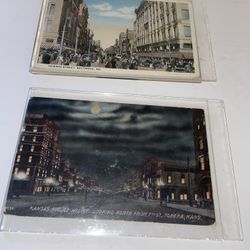 Old Postcards From Baltimore And Topeka, To Iowa And Massachusetts 