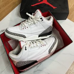 ⚪️Jordan 3 “White Cement”⚫️