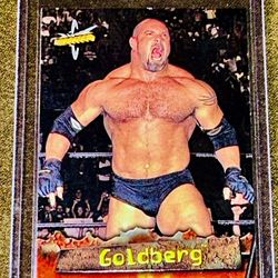 1999 WCW Goldberg Topps Embossed