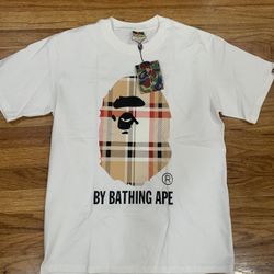 White BAPE T 
