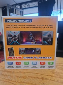 Power Acoustik PML-43HB Single Din Automotive Entertainment System