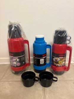 Thermos hot water bottle glass(new)