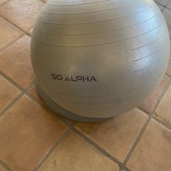 Exercise Ball With Base
