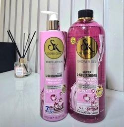 S&k Shower Gel And Lotion. 