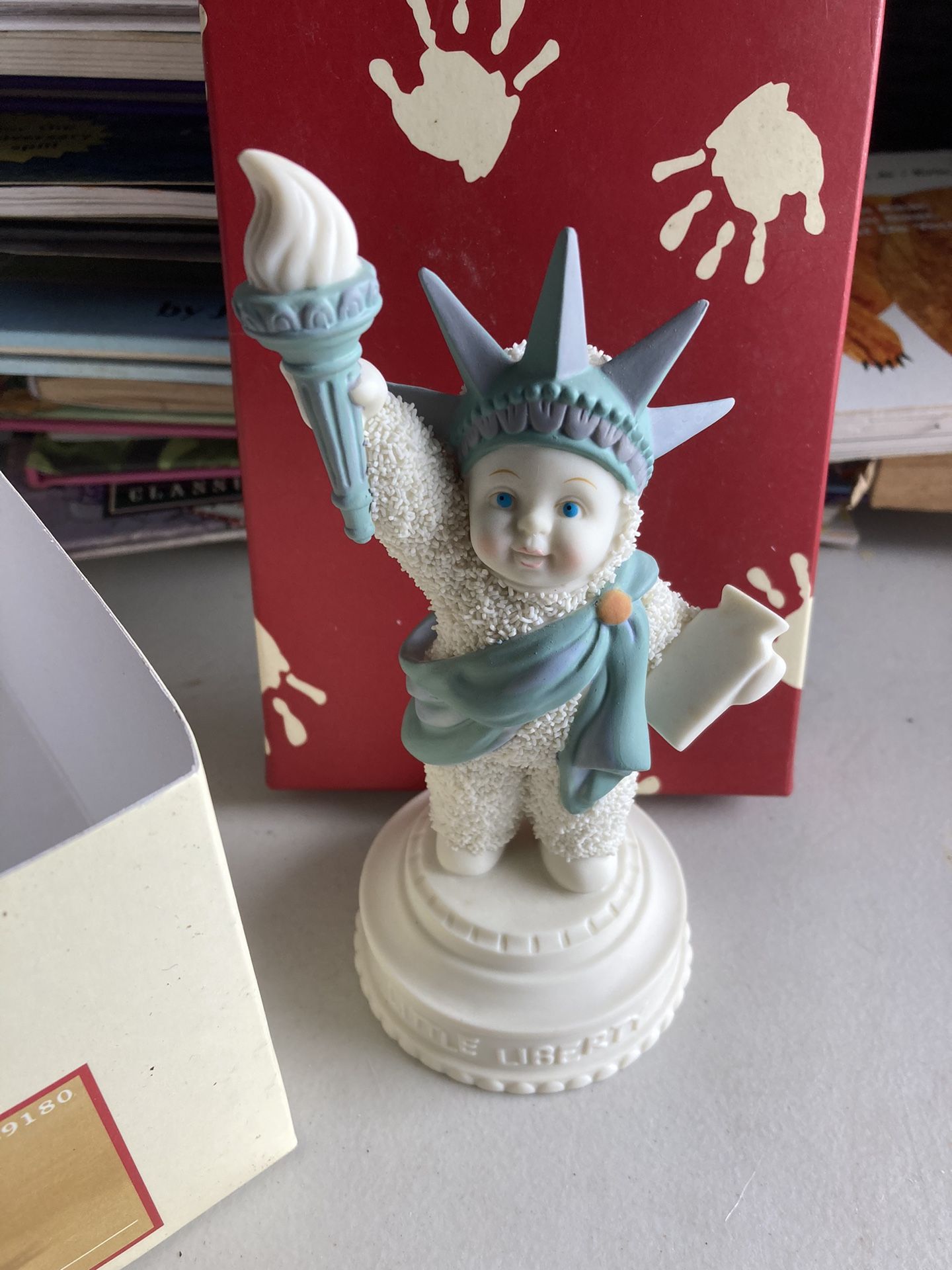 Dept 56 Let’s pretend Little Liberty Snowbaby